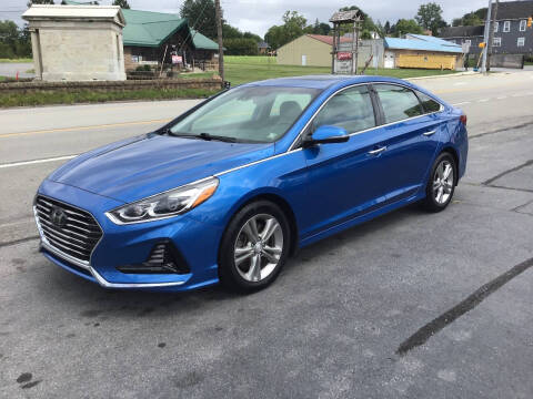 2018 Hyundai Sonata for sale at The Autobahn Auto Sales & Service Inc. in Johnstown PA