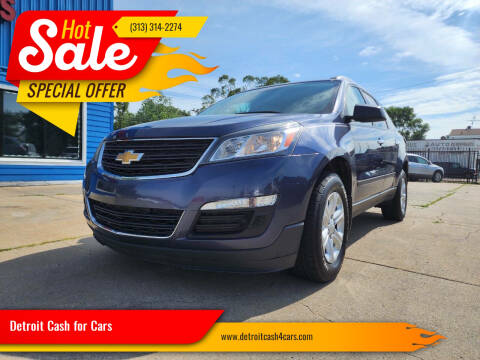 2013 Chevrolet Traverse for sale at Detroit Cash for Cars in Warren MI