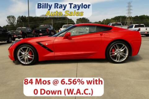 2018 Chevrolet Corvette for sale at Billy Ray Taylor Auto Sales in Cullman AL
