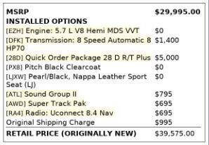 2015 Dodge Challenger R/T Plus