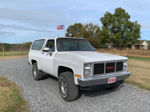 1988 GMC Jimmy for sale at Classic Car Deals in Cadillac MI