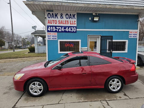 2006 Honda Accord for sale at Oak & Oak Auto Sales in Toledo OH