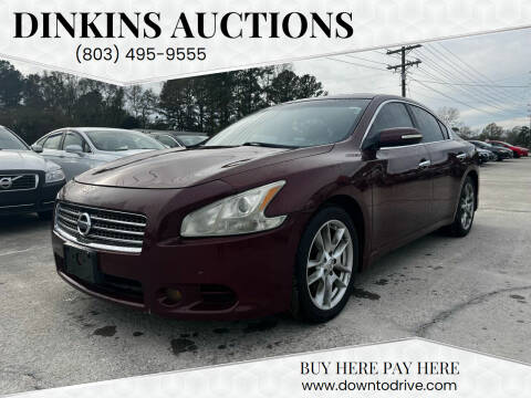 2011 Nissan Maxima for sale at Dinkins Auctions in Sumter SC