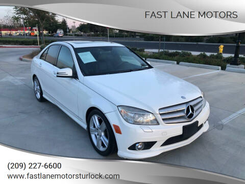 2010 Mercedes-Benz C-Class for sale at Fast Lane Motors in Turlock CA