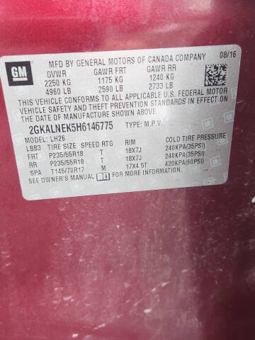 2017 GMC Terrain SLE-2