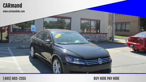 2014 Volkswagen Passat for sale at carmand in Oklahoma City OK