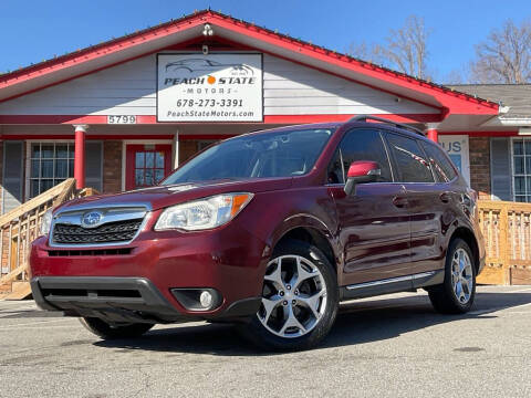 2015 Subaru Forester for sale at Peach State Motors Inc in Acworth GA