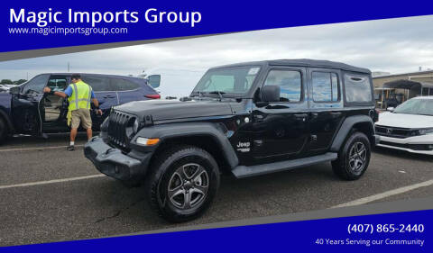 2018 Jeep Wrangler Unlimited for sale at Magic Imports Group in Longwood FL