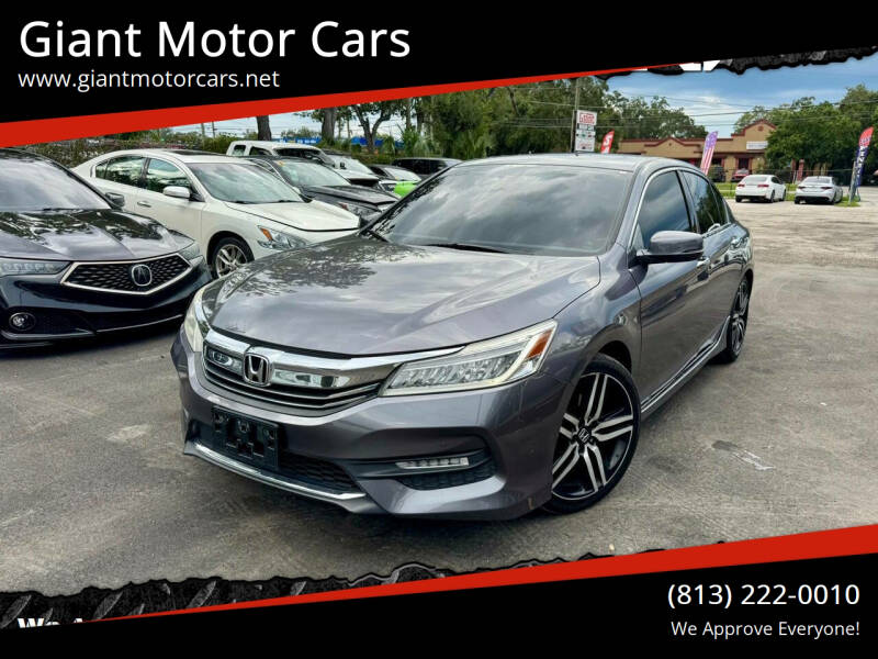 2017 Honda Accord for sale at Giant Motor Cars in Tampa FL