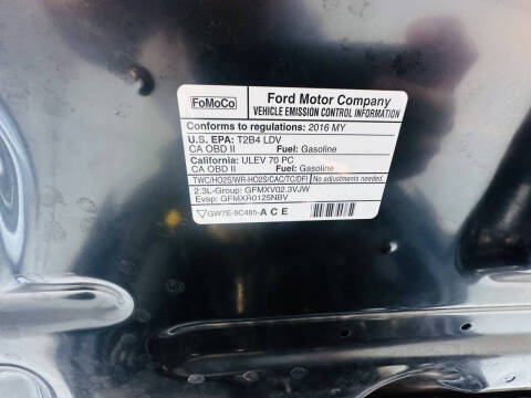 2016 Ford Mustang EcoBoost