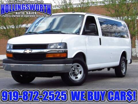 2015 Chevrolet Express Passenger for sale at Hollingsworth Auto Sales in Raleigh NC