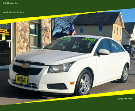 2011 Chevrolet Cruze for sale at Bolt Motors Inc in Davenport IA