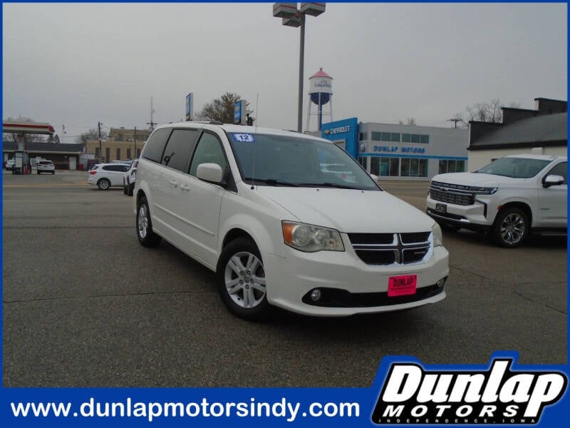 2012 Dodge Grand Caravan for sale at DUNLAP MOTORS INC in Independence IA