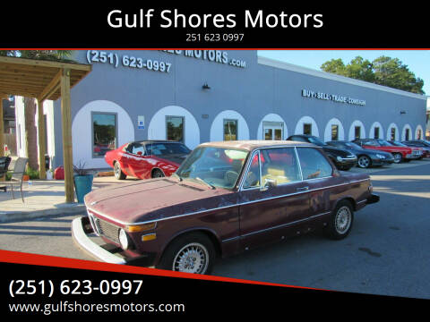 1974 BMW 2 Series for sale at Gulf Shores Motors in Gulf Shores AL
