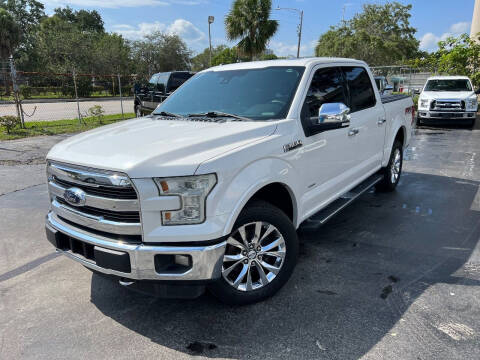 2015 Ford F-150 for sale at MITCHELL MOTOR CARS in Fort Lauderdale FL