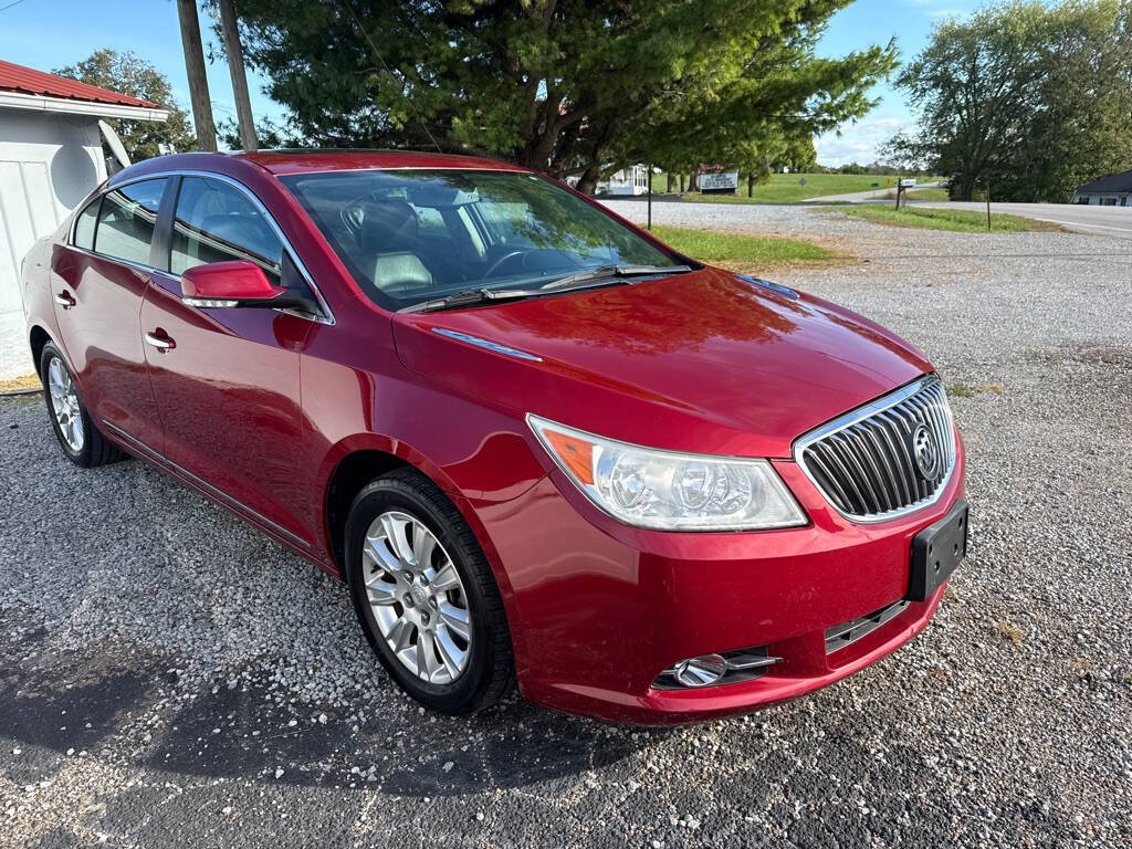 Red 2013 Buick LaCrosse Leather Leather 4dr Sedan 1