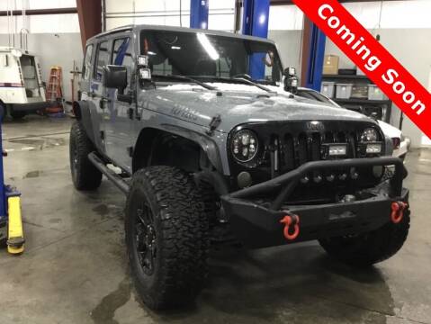 2015 Jeep Wrangler Unlimited for sale at INDY AUTO MAN in Indianapolis IN