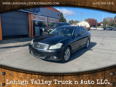 2009 Infiniti M35 for sale at Lehigh Valley Truck n Auto LLC. in Schnecksville PA