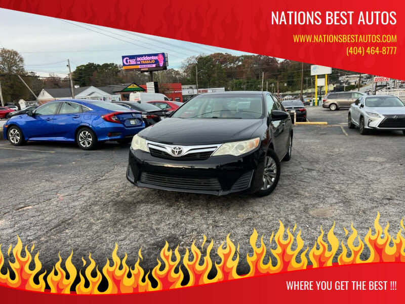 2014 Toyota Camry for sale at Nations Best Autos in Decatur GA