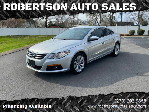 2010 Volkswagen CC for sale at ROBERTSON AUTO SALES in Bowling Green KY