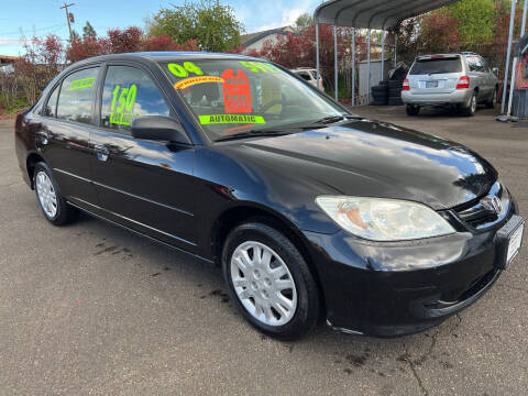 2004 Honda Civic for sale at Freeborn Motors in Lafayette OR