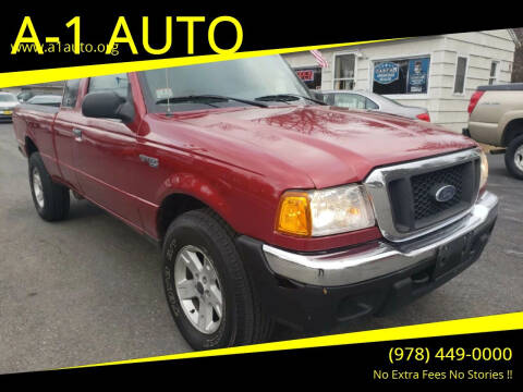 2004 Ford Ranger for sale at A-1 Auto in Pepperell MA