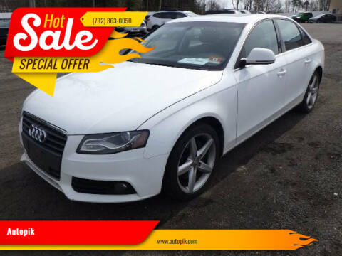 2009 Audi A4 for sale at Autopik in Howell NJ