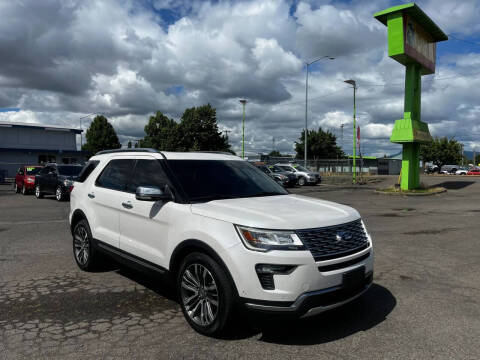 2018 Ford Explorer Platinum