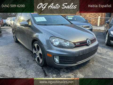 2012 Volkswagen GTI for sale at OG AUTO SALES, LLC. in Greenfield WI