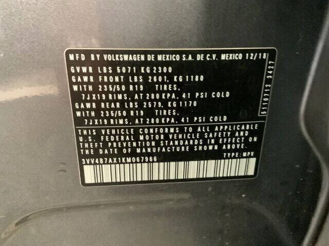 2019 Volkswagen Tiguan SEL Premium 4Motion