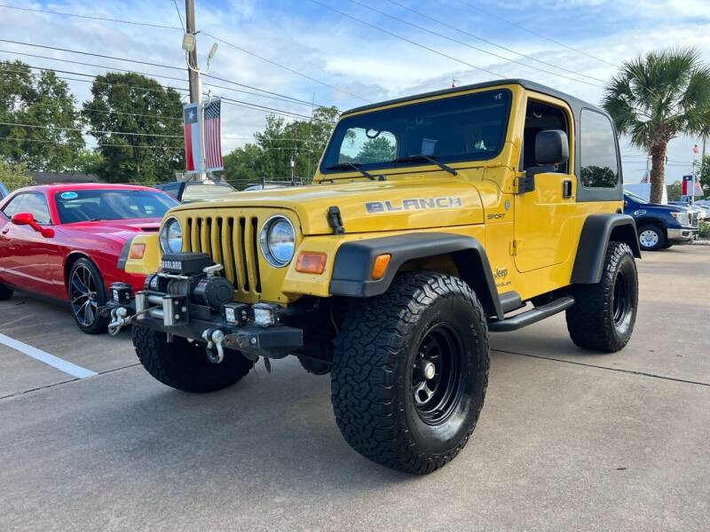 2004 Jeep Wrangler for sale at Car Ex Auto Sales in Houston TX