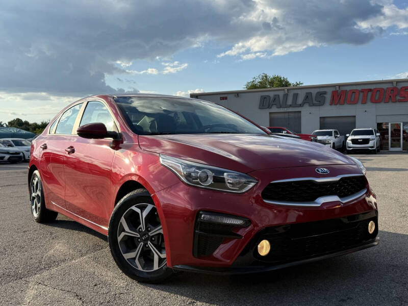 Used 2021 Kia Forte LXS with VIN 3KPF24AD7ME268926 for sale in Garland, TX