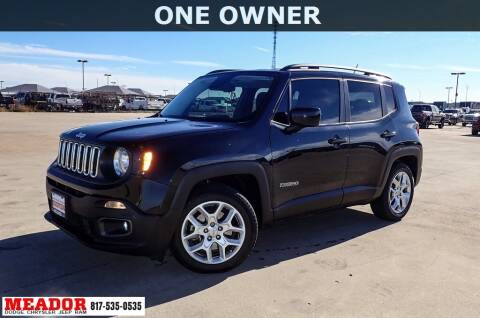 2017 Jeep Renegade for sale at Meador Dodge Chrysler Jeep RAM in Fort Worth TX