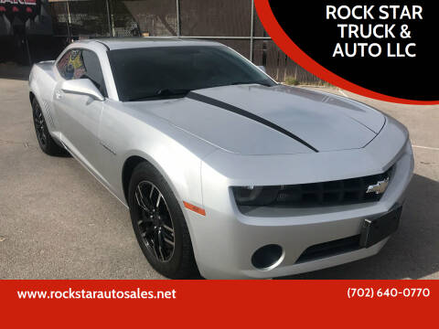 2013 Chevrolet Camaro for sale at ROCK STAR TRUCK & AUTO LLC in Las Vegas NV