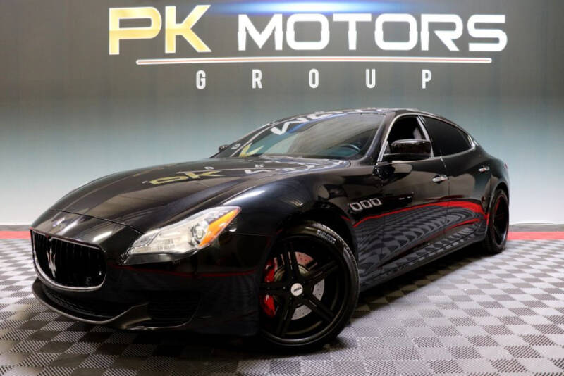 2015 Maserati Quattroporte for sale at PK MOTORS GROUP in Las Vegas NV