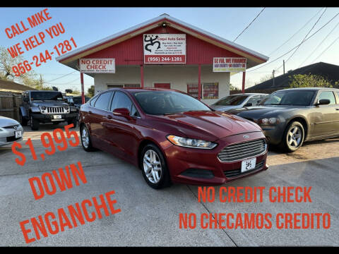 2014 Ford Fusion for sale at Coqui Auto Sales in La Feria TX