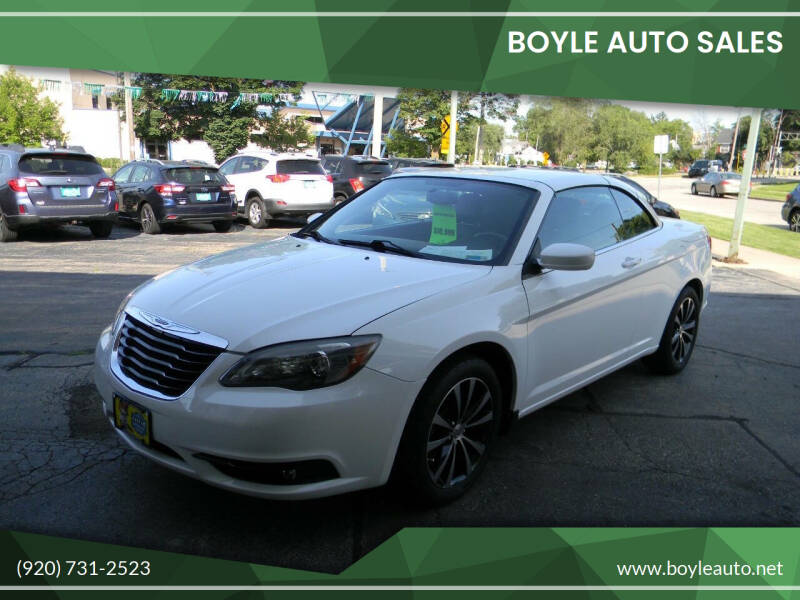 2011 Chrysler 200 for sale at Boyle Auto Sales in Appleton WI