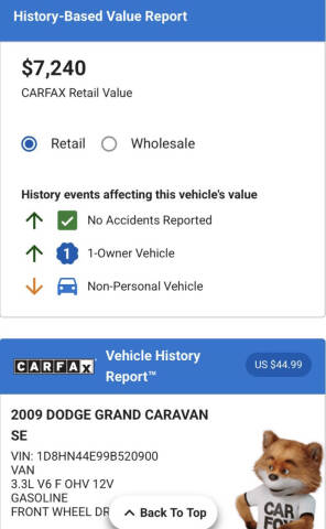 2009 Dodge Grand Caravan SE