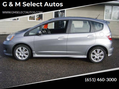 2010 Honda Fit for sale at G & M Select Autos in Farmington MN