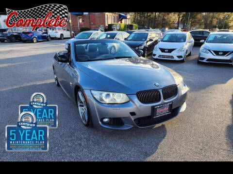 2013 BMW 3 Series for sale at Complete Auto Center , Inc in Raleigh NC