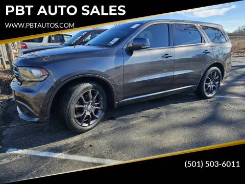 2015 Dodge Durango for sale at PBT AUTO SALES in North Little Rock AR