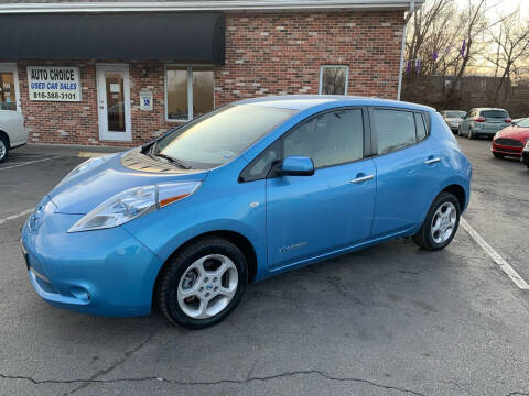 2012 Nissan LEAF for sale at Auto Choice in Belton MO