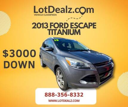 2013 Ford Escape for sale at Lot Dealz in Rockledge FL