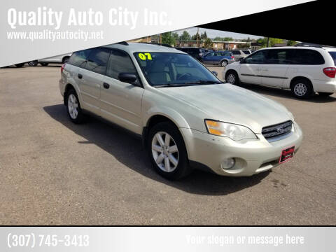 2007 Subaru Outback for sale at Quality Auto City Inc. in Laramie WY