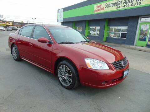 2005 Nissan Altima for sale at Schroeder Auto Wholesale in Medford OR