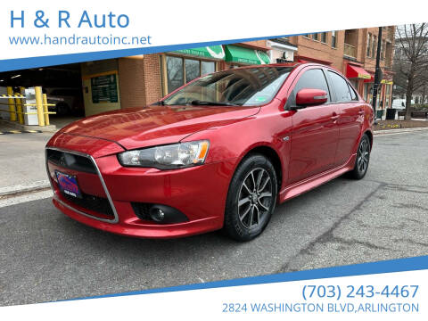2015 Mitsubishi Lancer for sale at H & R Auto in Arlington VA