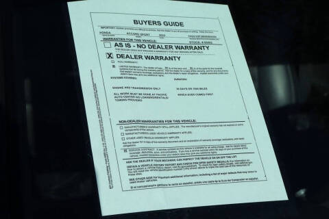 2022 Honda Accord Sport