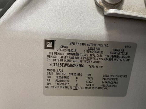 2010 GMC Terrain SLE-1