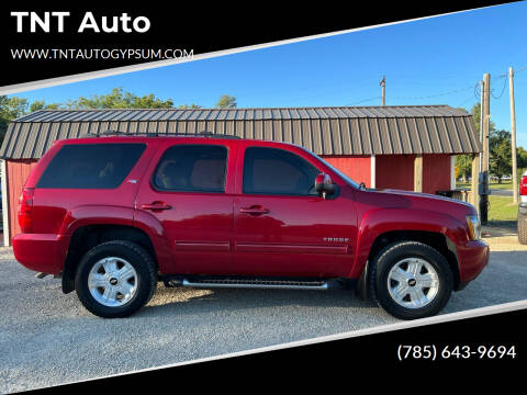 2012 Chevrolet Tahoe for sale at TNT Auto in Gypsum KS