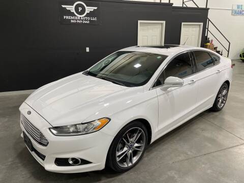 2013 Ford Fusion for sale at Premier Auto LLC in Vancouver WA
